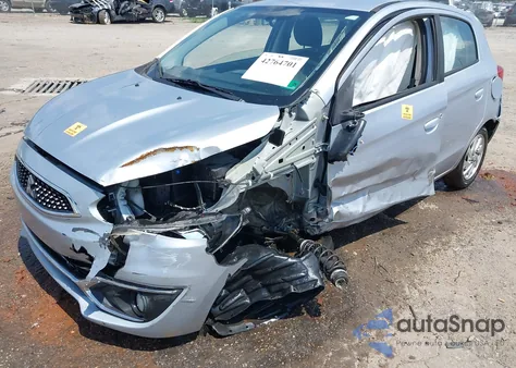 2017 Mitsubishi Mirage Se from USA, damaged, VIN ML32A4HJ5HH021906